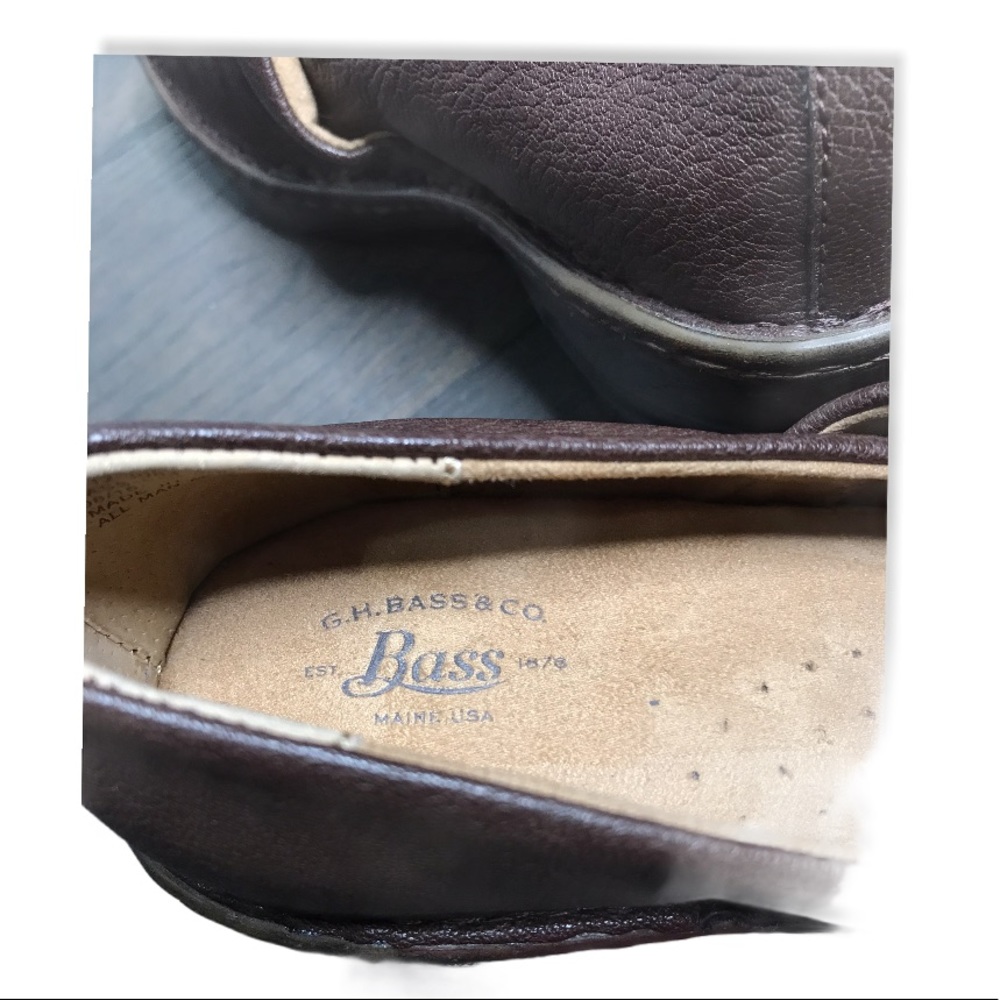 G.H. Bass & Co. | Brown Suede Sheena Leather Clog - Picture 9 of 12